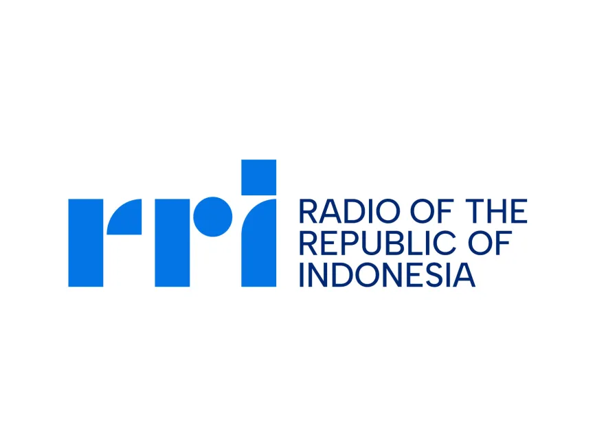 RRI English Radio of the Republic of Indonesia 2023 Logo