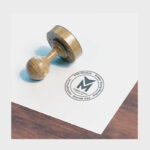 Rubber Stamp Mockup in 3 Shots