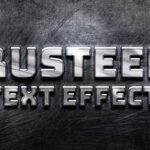 Rusteel Text Effect