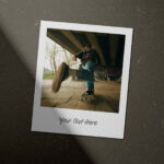 Rustic Polaroid Frame Mockup