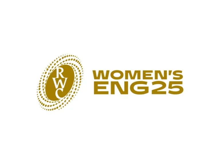 RWC Rugby World Cup Women’s Eng 2025 Logo