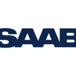 Saab Wordmark Blue Logo