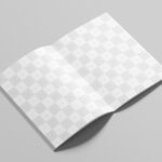 Saddle Stitch A4 Brochure Mockup