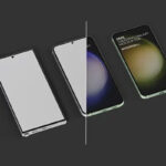 Samsung Galaxy Mockup in 3 Sights