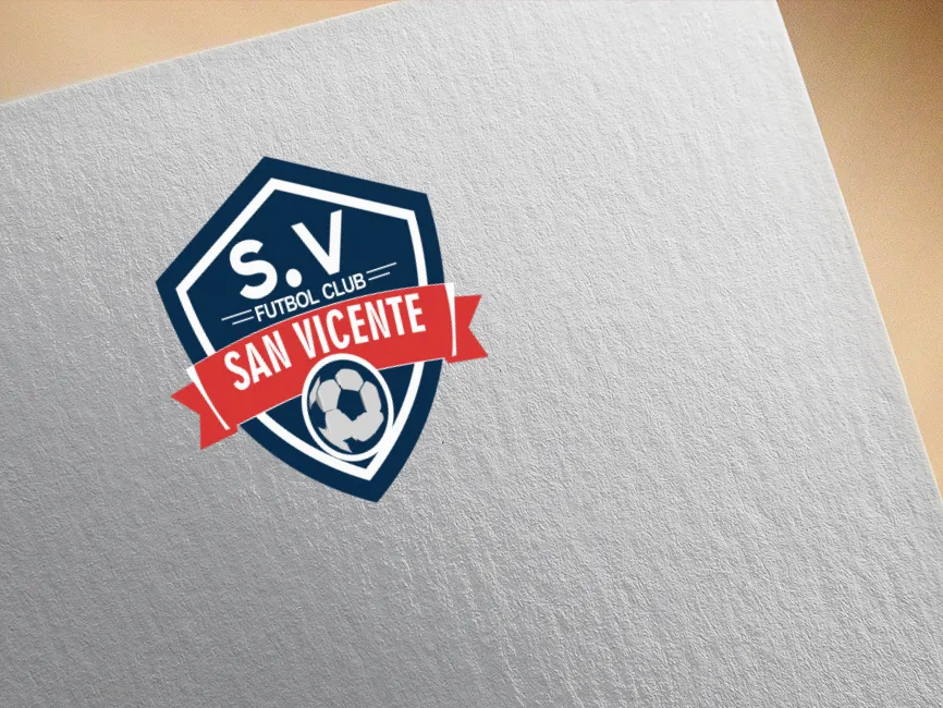 San Vicente Futbol Club de Bella Vista Corrientes Logo