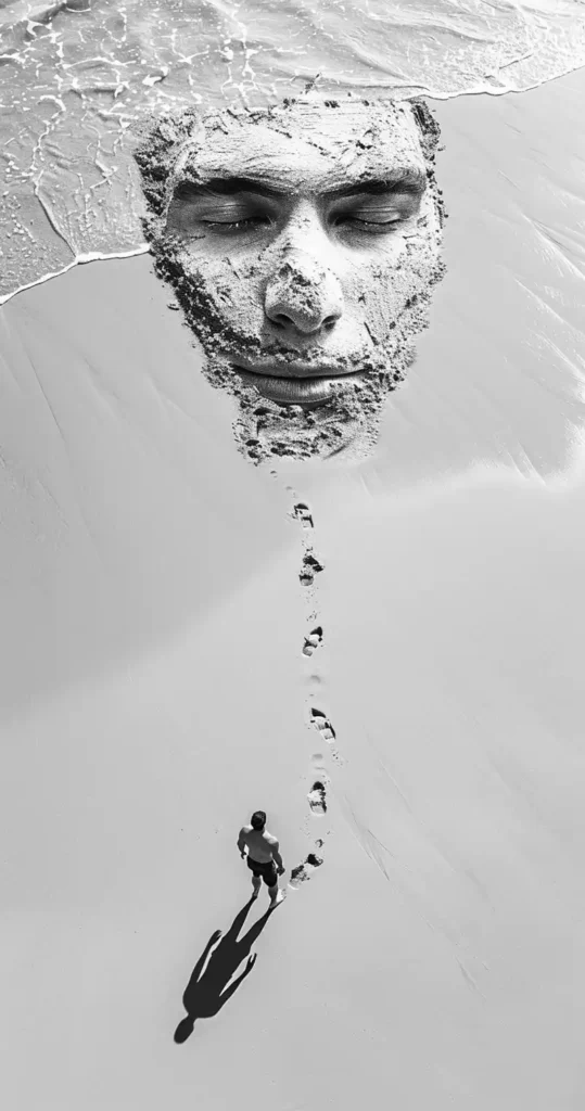 Sand Face Runner Symmetry
