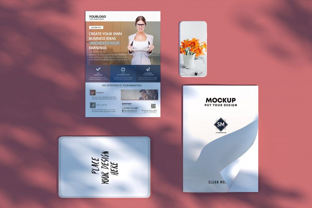 Scene Creator Mockup in Top View