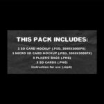SD Card Mockup Pack