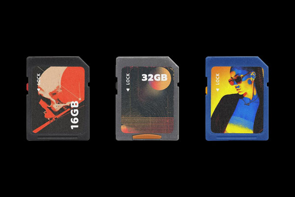 SD Card Mockup Pack