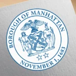 Seal of Borough of Manhattan Logo