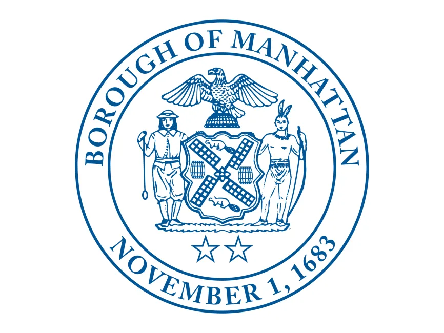 Seal of Borough of Manhattan Logo