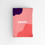 Sealed Packet Laid in Top View Mockup