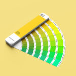 Set of 6 Color Fan Deck Mockups