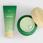 Set of Two Cosmetics Packaging Mockups