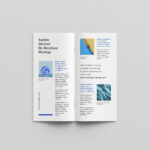 Seven Stitched DL Brochure Mockups