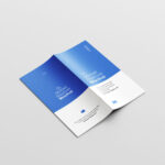 Seven Stitched DL Brochure Mockups