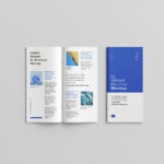 Seven Stitched DL Brochure Mockups