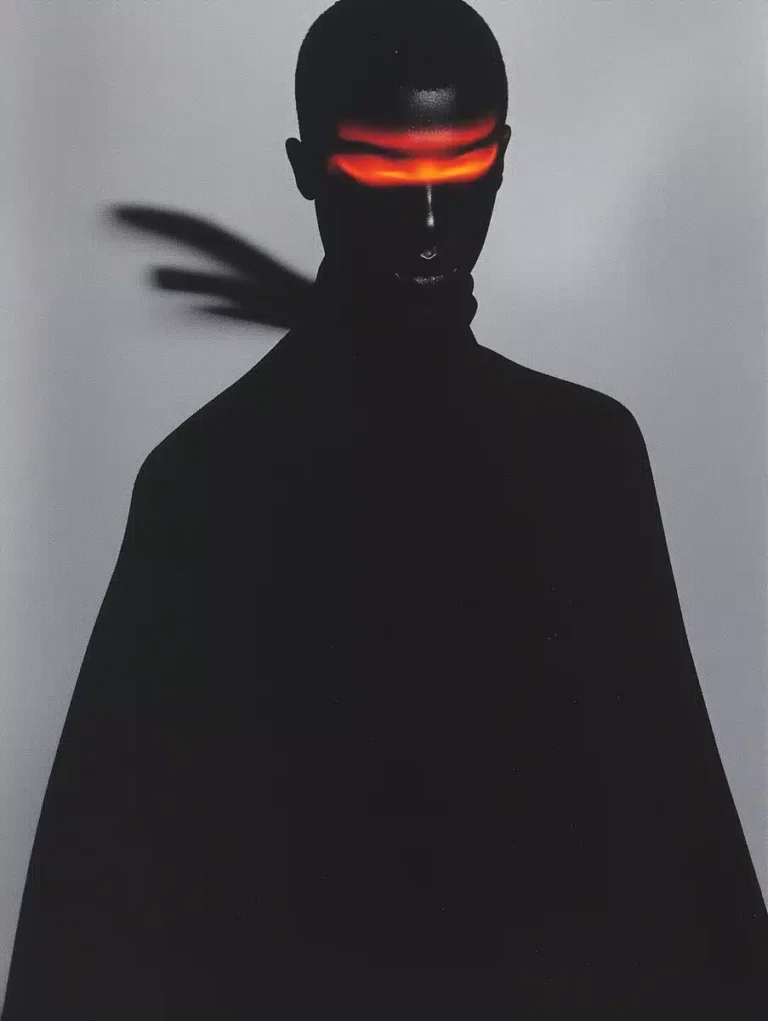 Shadowed Man in Vogue