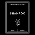 Shampoo Etiqueta Logo