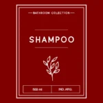 Shampoo Etiqueta Logo