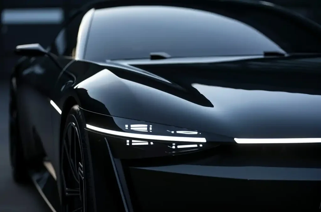 Shark-Nosed Electric Coupe