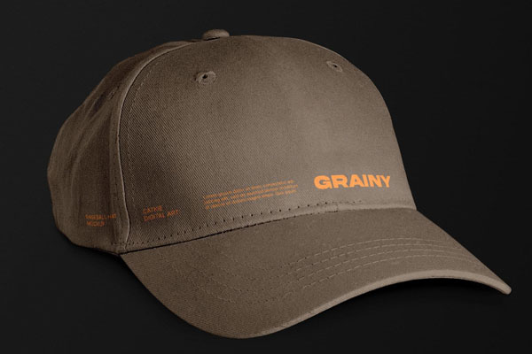 Side View Baseball Cap Mockup