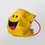 Side View Medical Mask Mockup