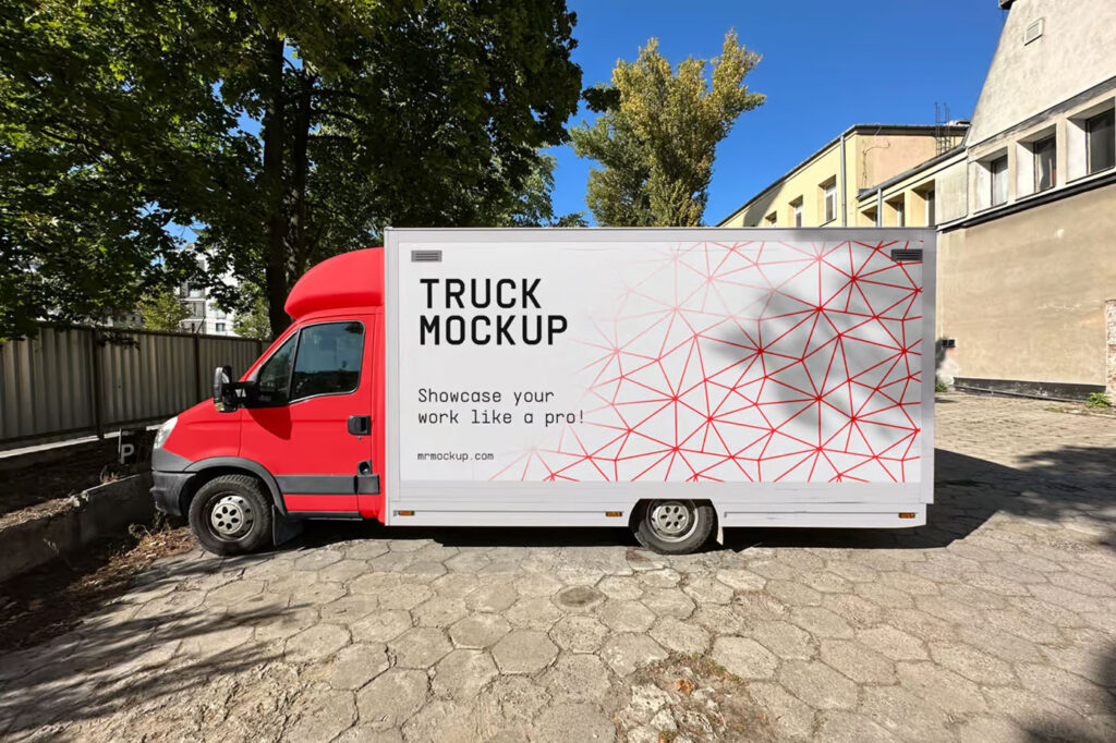 Side View of Vehicle Mockup