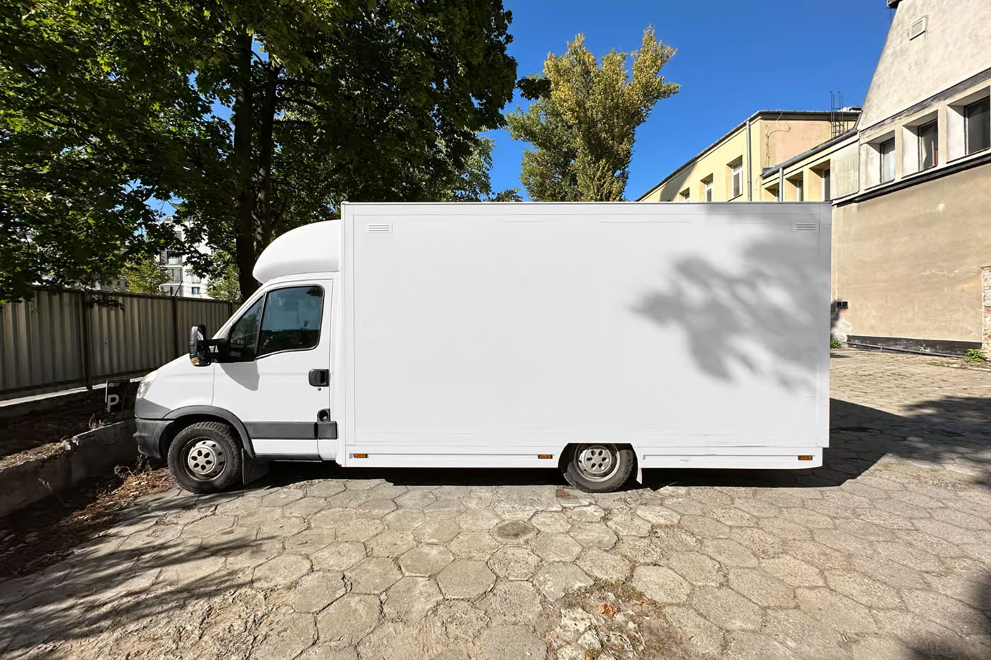Free Side View of Vehicle Mockup PSD Template
