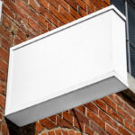 Signage on Brick Wall Mockup