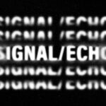 Signal Echo Text Effect / Logo Mockup