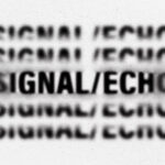 Signal Echo Text Effect / Logo Mockup