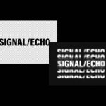Signal Echo Text Effect / Logo Mockup