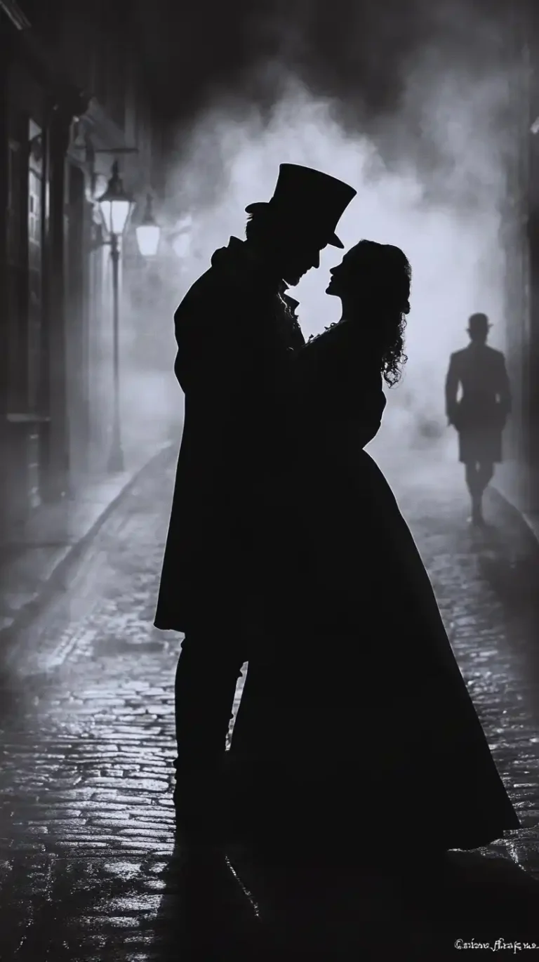 Silhouette of Violence in 1800s