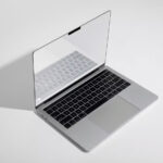 Silver MacBook Pro Mockup