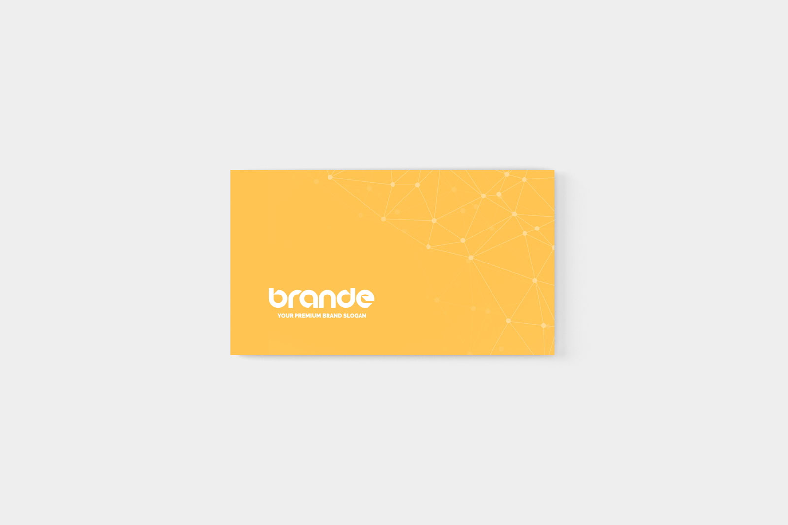 Free Simple Business Card Mockup PSD Template