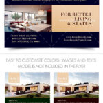 Simple, Classy, Modern Real Estate Agency Flyer and Facebook Cover Templates