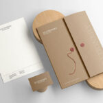 Simple Stationery Mockup in Perspective Vision