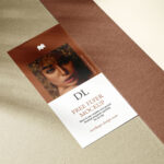 Single Dl Flyer with Cardboards Mockup