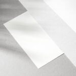 Single Dl Flyer with Cardboards Mockup
