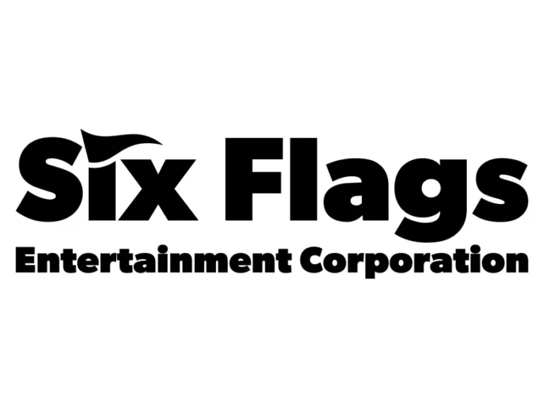 Six Flags Entertainment Corporation New 2024 Black Logo