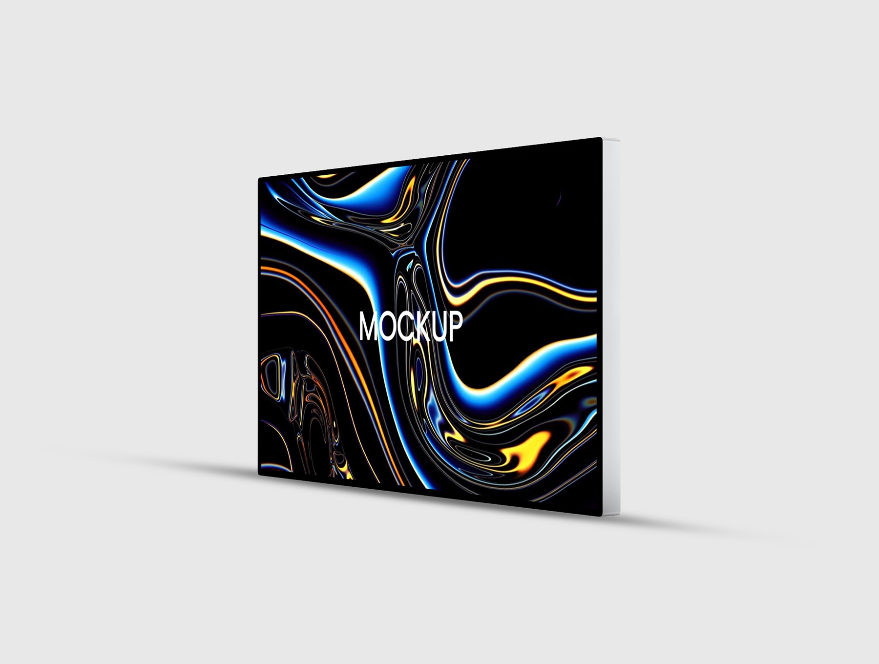 Six Mac Pro on Stand Scene Mockups FREE PSD