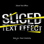 Sliced Text / Logo Effect