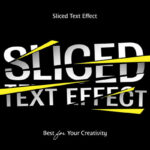 Sliced Text / Logo Effect