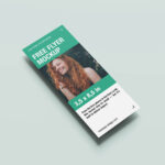 Slim Vertical Flyer Mockup