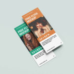 Slim Vertical Flyer Mockup