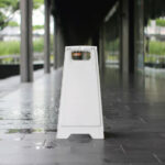 Slippery Sign Mockup