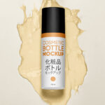 Small Cosmetic Bottle Mockup