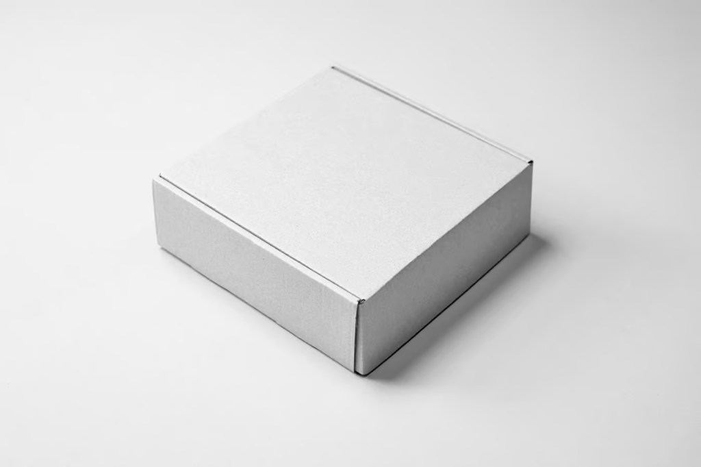 Small Craft Paper Box Mockup