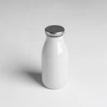 Small Glass Juice Bottle Mockup